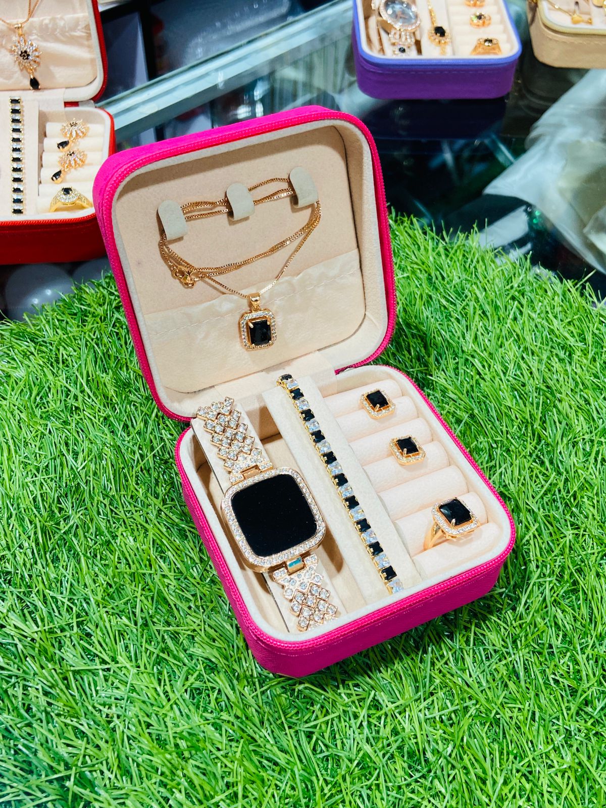 Luxury Travel Jewellery Box Organizer – Available in Multiple Colors