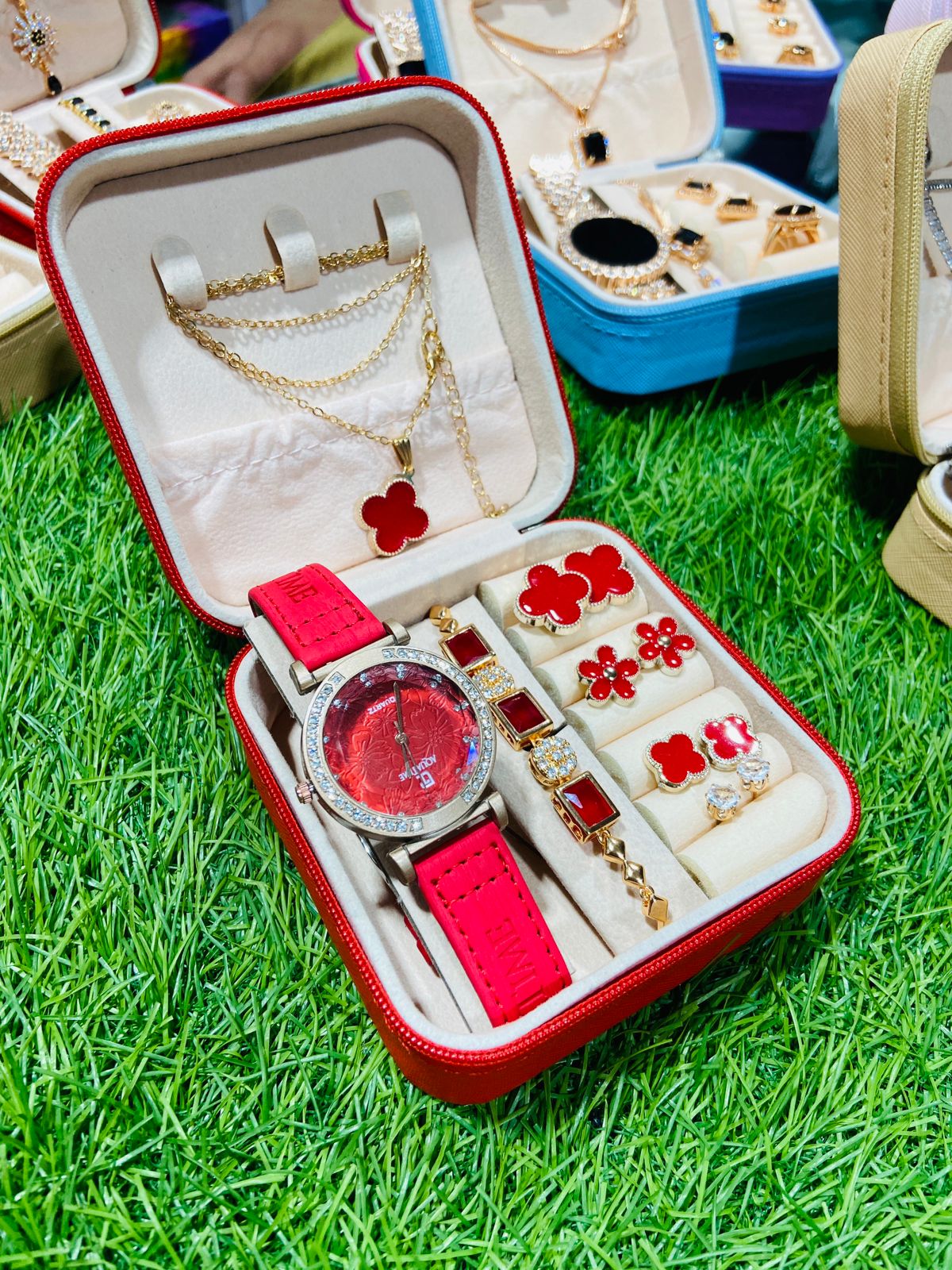 Luxury Travel Jewellery Box Organizer – Available in Multiple Colors