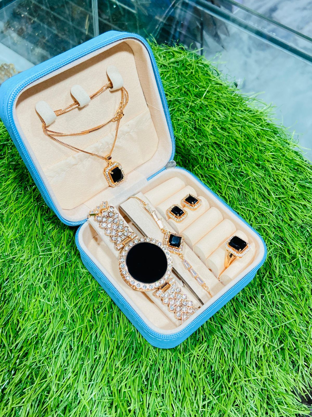 Luxury Travel Jewellery Box Organizer – Available in Multiple Colors
