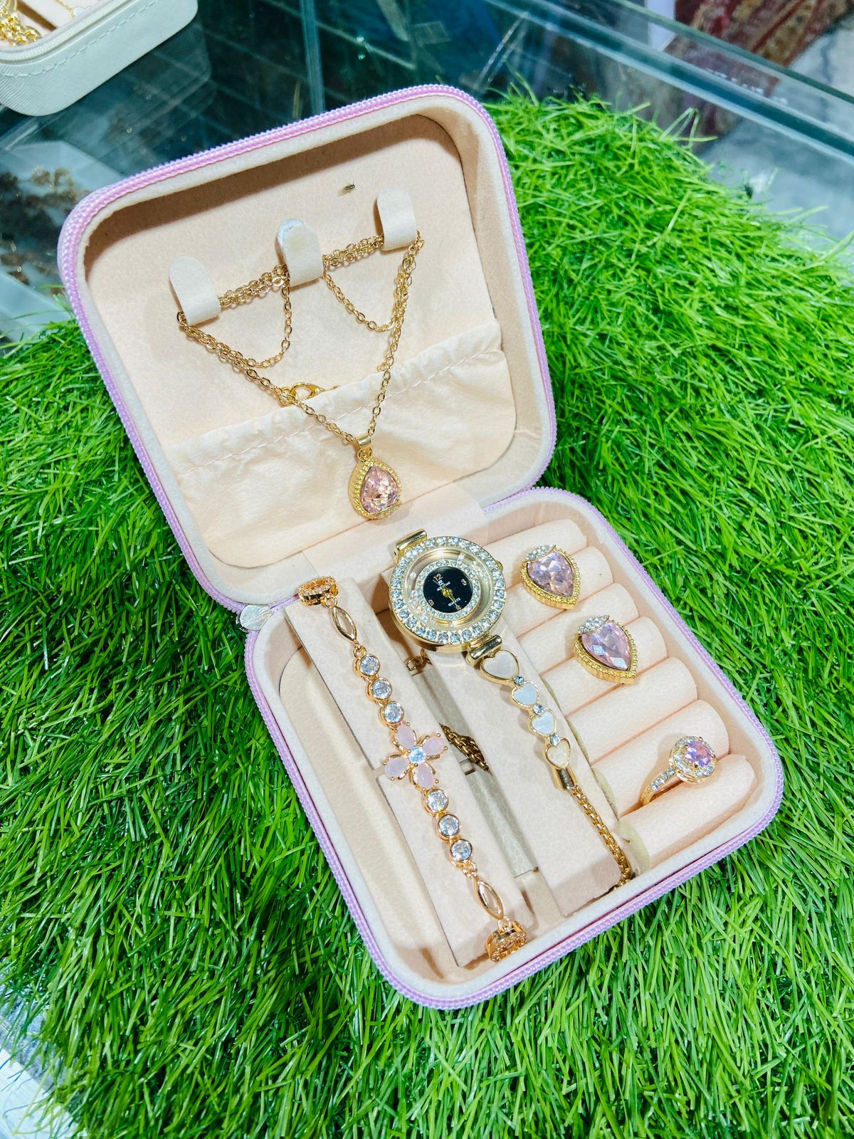 Luxury Travel Jewellery Box Organizer – Available in Multiple Colors